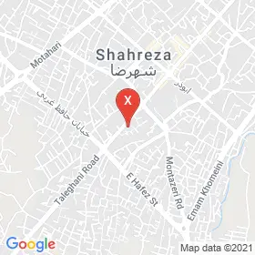 این نقشه، لوکیشن دکتر سهیلا پیمان متخصص پزشک عمومی در شهر شهرضا است. در اینجا آماده پذیرایی، ویزیت، معاینه و ارایه خدمات به شما بیماران گرامی هستند.